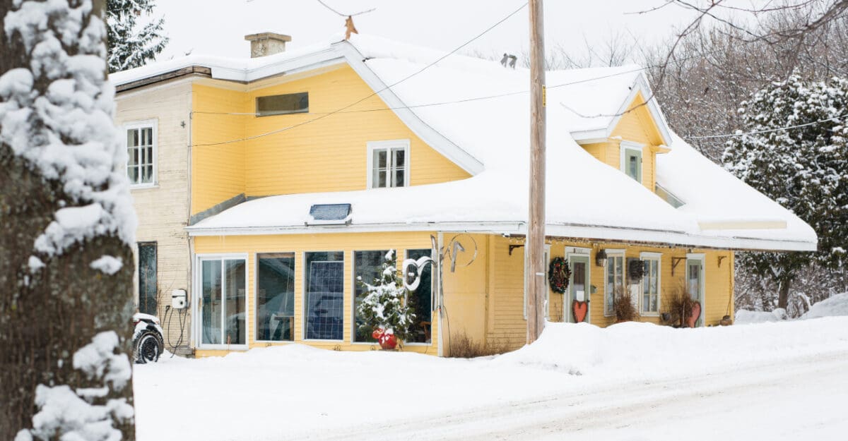 Maison Lanthier-Robitaille, en janvier 2018 - © Valérie Ballo