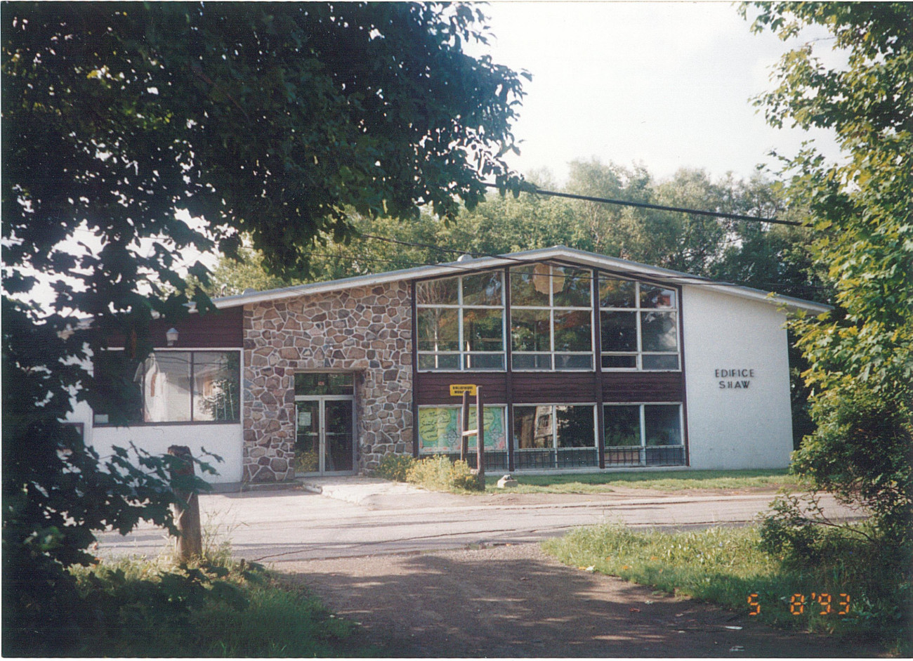 Ancien hôtel de ville de Shawbridge en 1993 - Collection Ville de Prévost