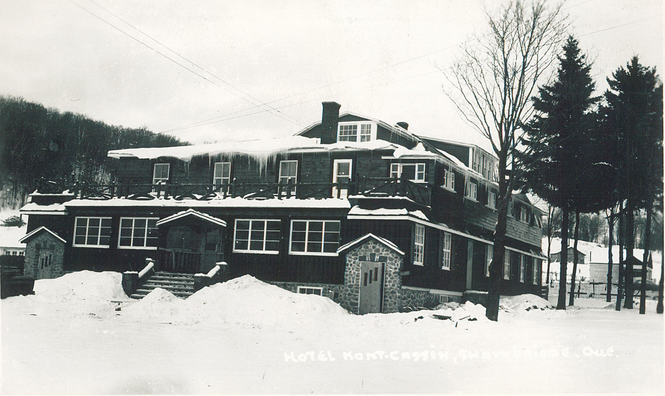 Hôtel Mont-Cassin dans les années 1930 - Collection Sheldon Segal