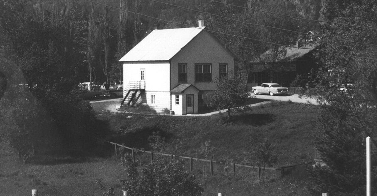 École primaire du Vieux-Prévost vers 1959 - Collection Famille Morin