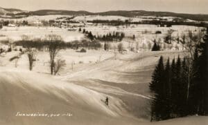 Remonte-pente du Big Hill - Collection Guy Thibault - © Ludger Charpentier