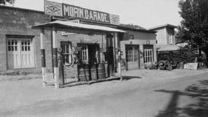 Garage Morin vers 1930 - Collection Famille Morin