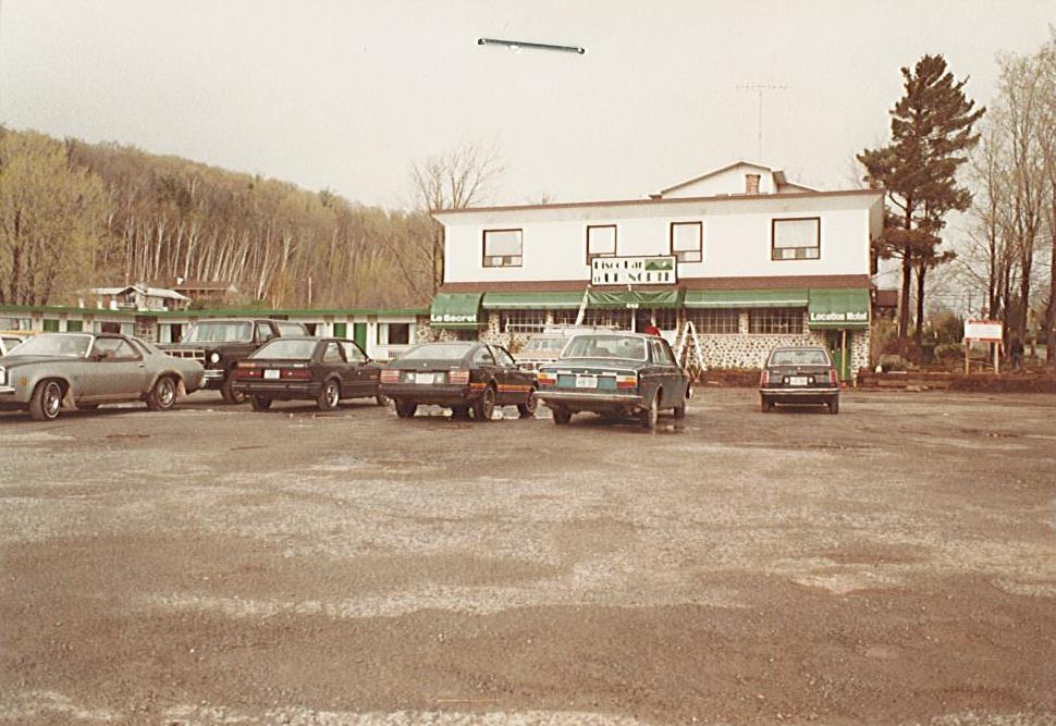 Motel UpNorth dans les années 1980 - Collection Ville de Prévost