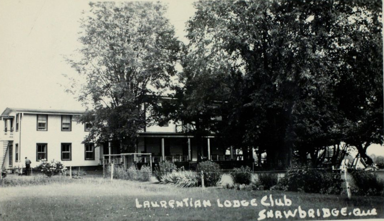 Laurentian Lodge Club vers 1935 - Collection BAnQ