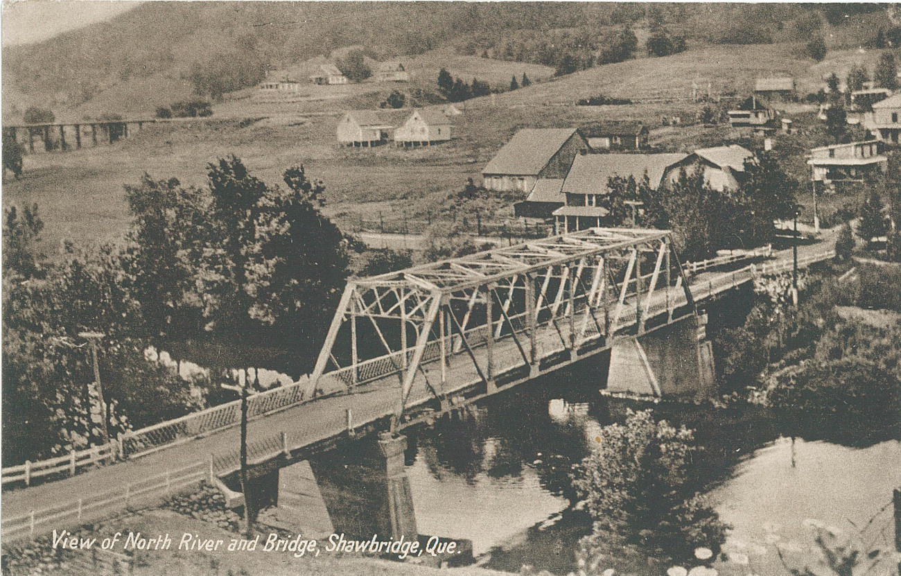 Pont Shaw en acier en 1923 - Collection Sheldon Segal - © International Fine Art Co.