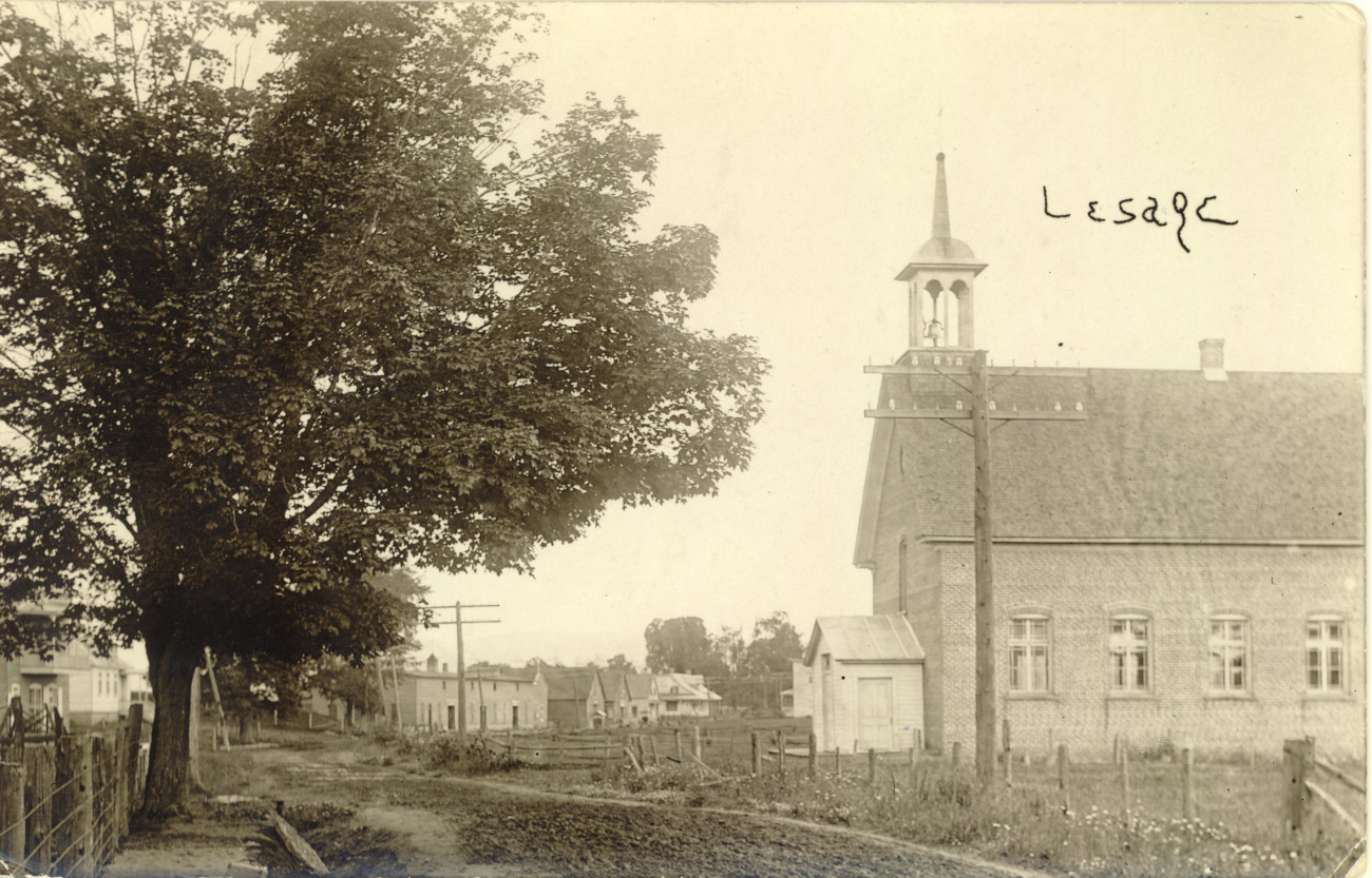 Ancienne chapelle de Lesage - Collection Guy Thibault