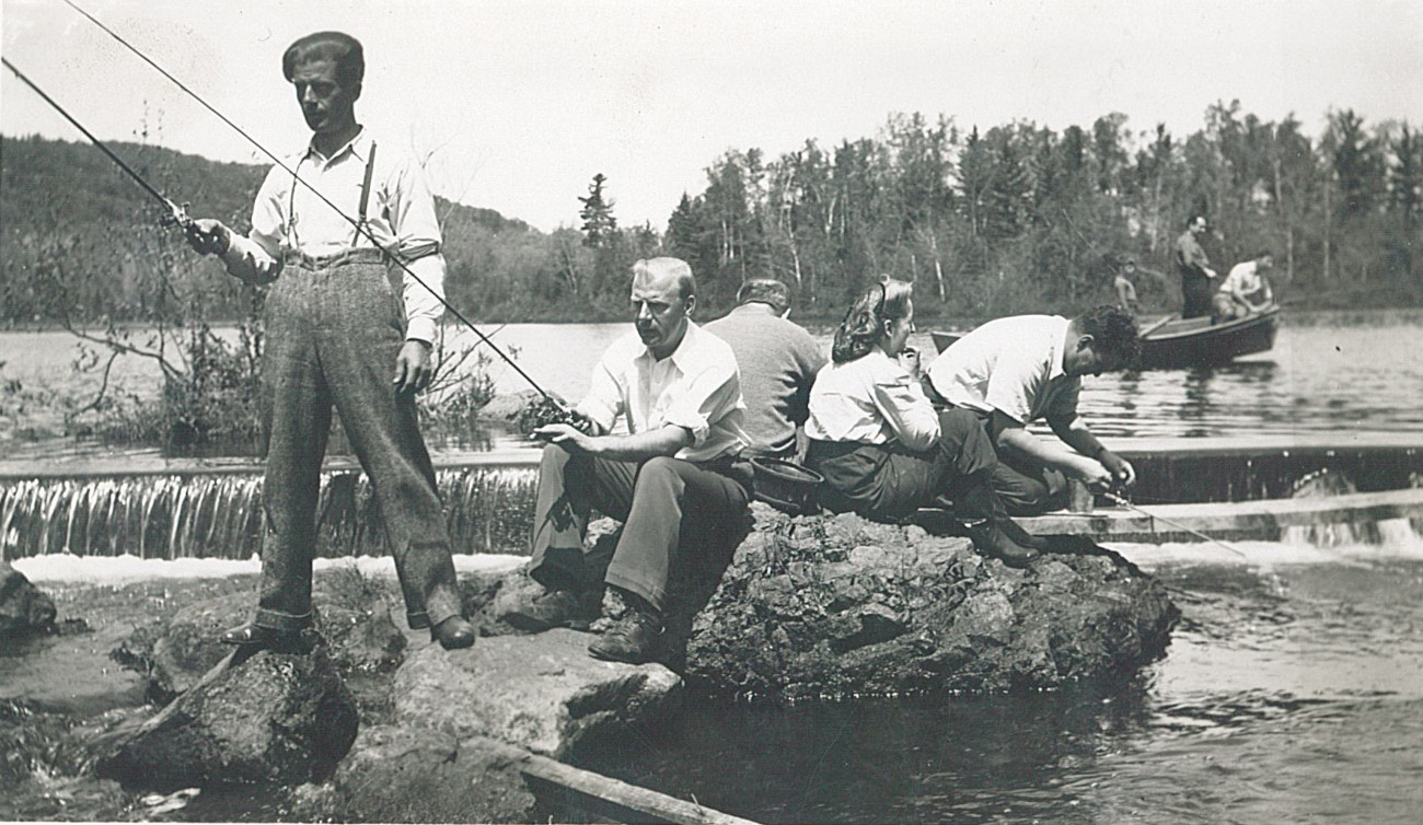 Pêche au lac Écho - Collection Jeannette Soetermans