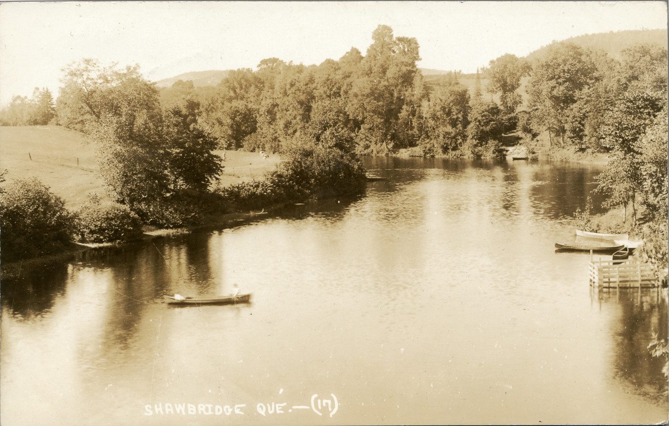 Rivière du Nord en 1900 - Collection Guy Thibault