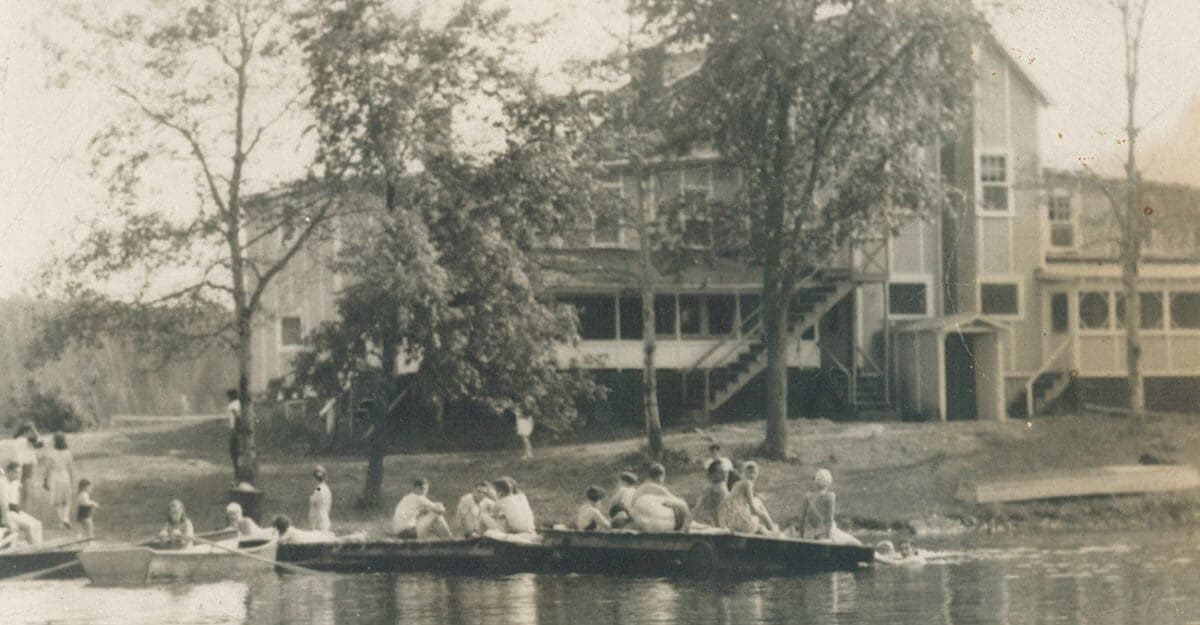 Hôtel Rainville au lac Écho - Collection Jeannette Soetermans