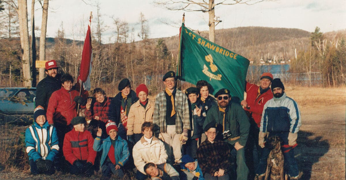 Membres des Scouts de Shawbridge - Collection Loyola Leroux