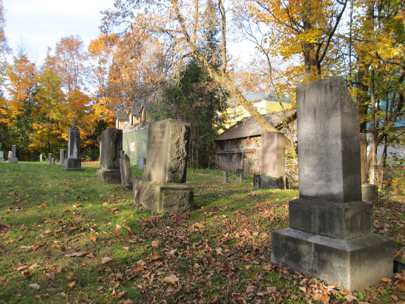 Cimetière de l'église Unie en 2011 - Collection Ville de Prévost