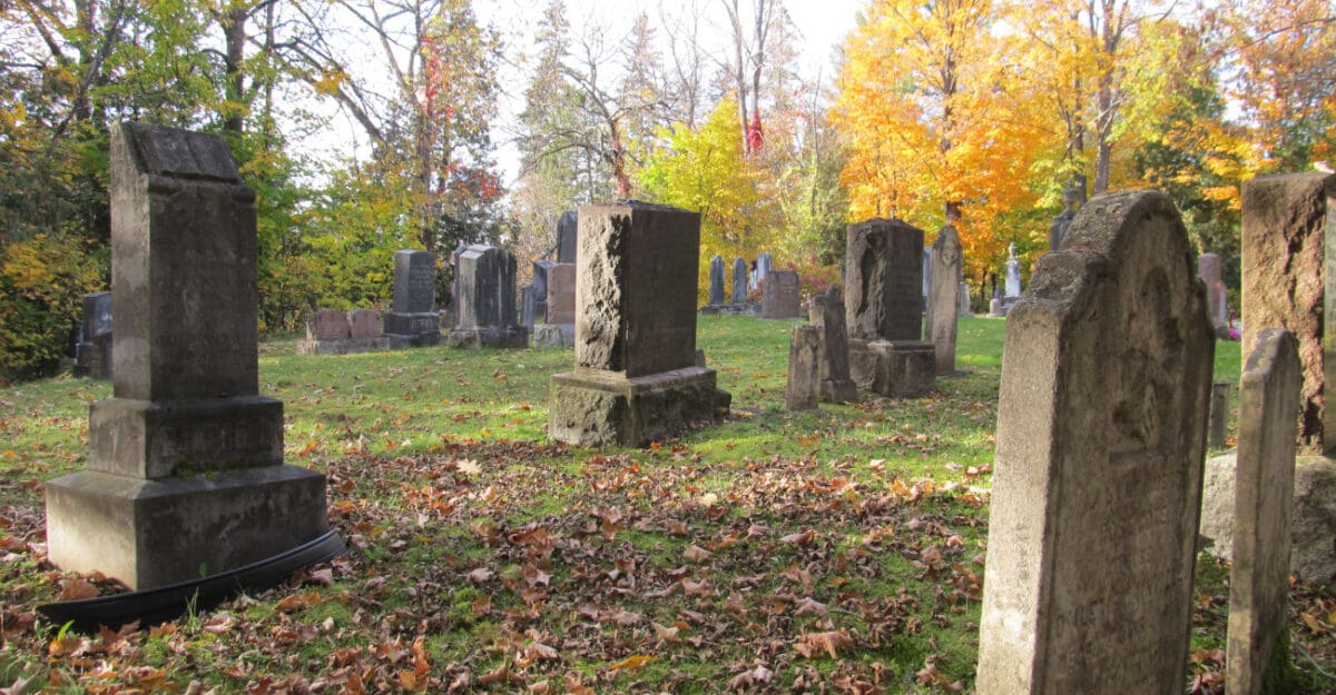 Cimetière de l'église Unie en 2011 - Collection Ville de Prévost