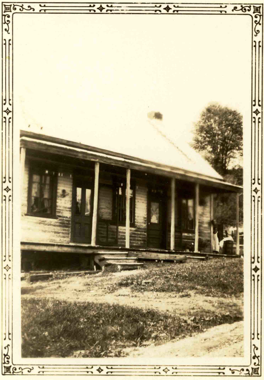 Maison de Ferdinand Brosseau en 1924 - Collection Famille Brosseau