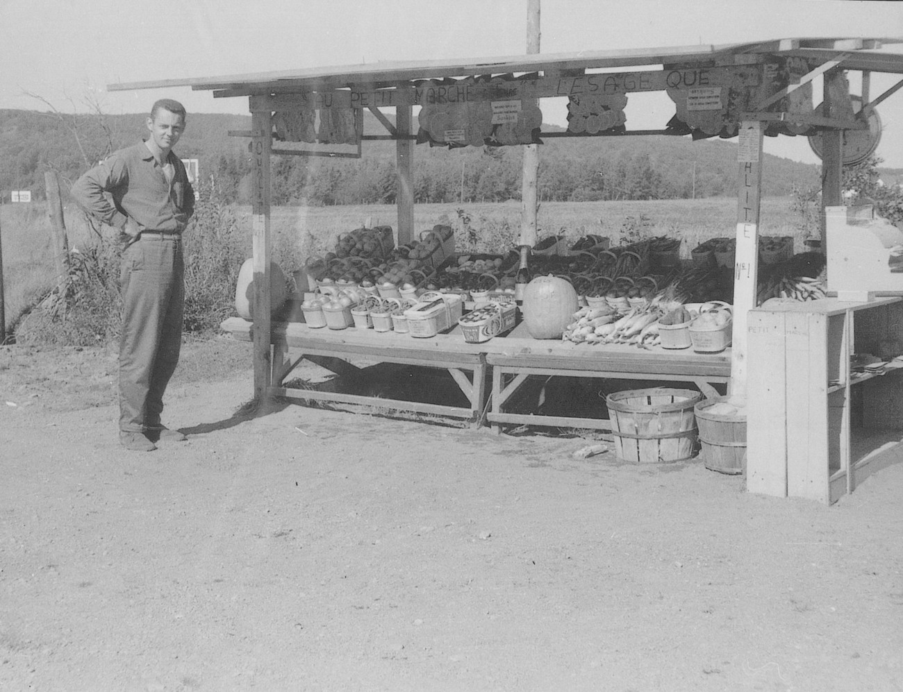 Au petit marché enrg. de Jean Perreault - Courtoisie de Nathalie Perreault