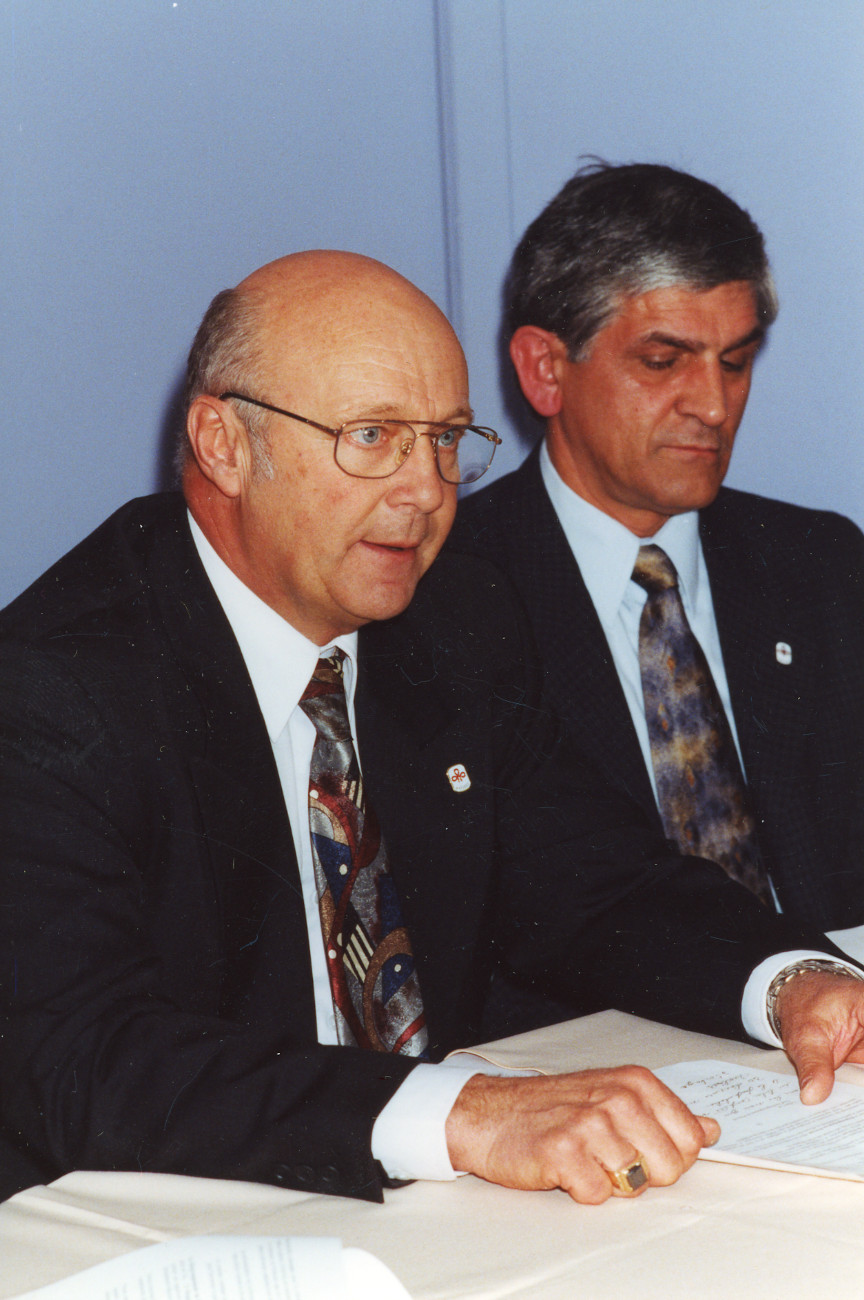 Gilles Cyr, maire de Prévost de 1996 à 2000 - Histoire et Archives Laurentides, Fonds L'Écho du Nord, P031,S02,SS01,D03