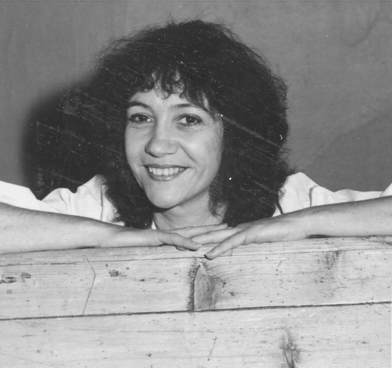 Denise Guénette, humoriste (possiblement dans les années 1980) - Histoire et Archives Laurentides, Fonds L'Écho du Nord, P031,S02,SS01,D07