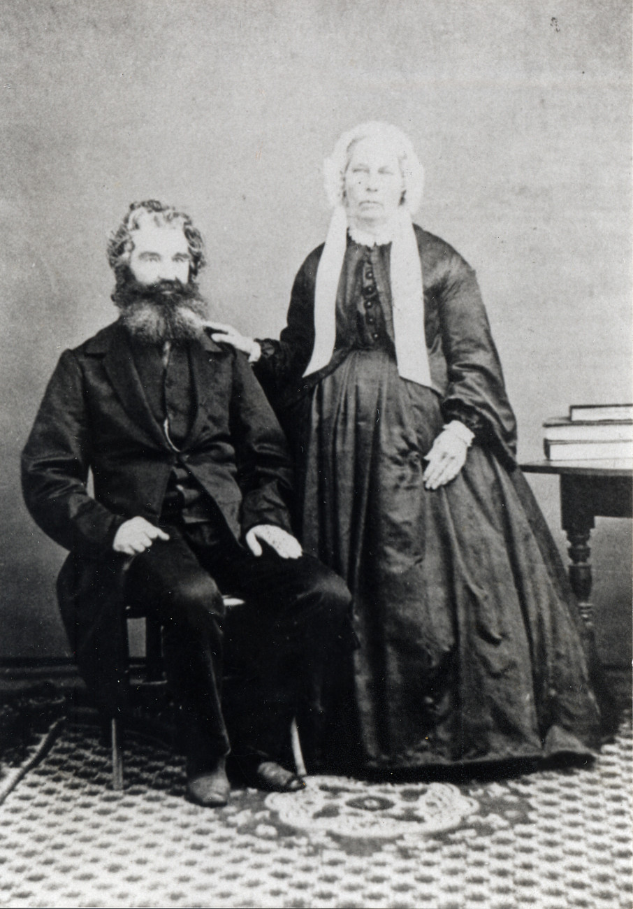 William Shaw et son épouse Martha Maria Matthews - Histoire et Archives Laurentides, Fonds Claude Bourguignon, P042,S05,D04