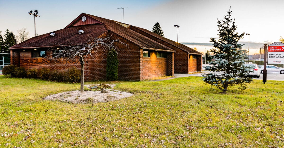 Pavillon Léon-Arcand en 2016 - Collection Ville de Prévost - © Gaston Bessette