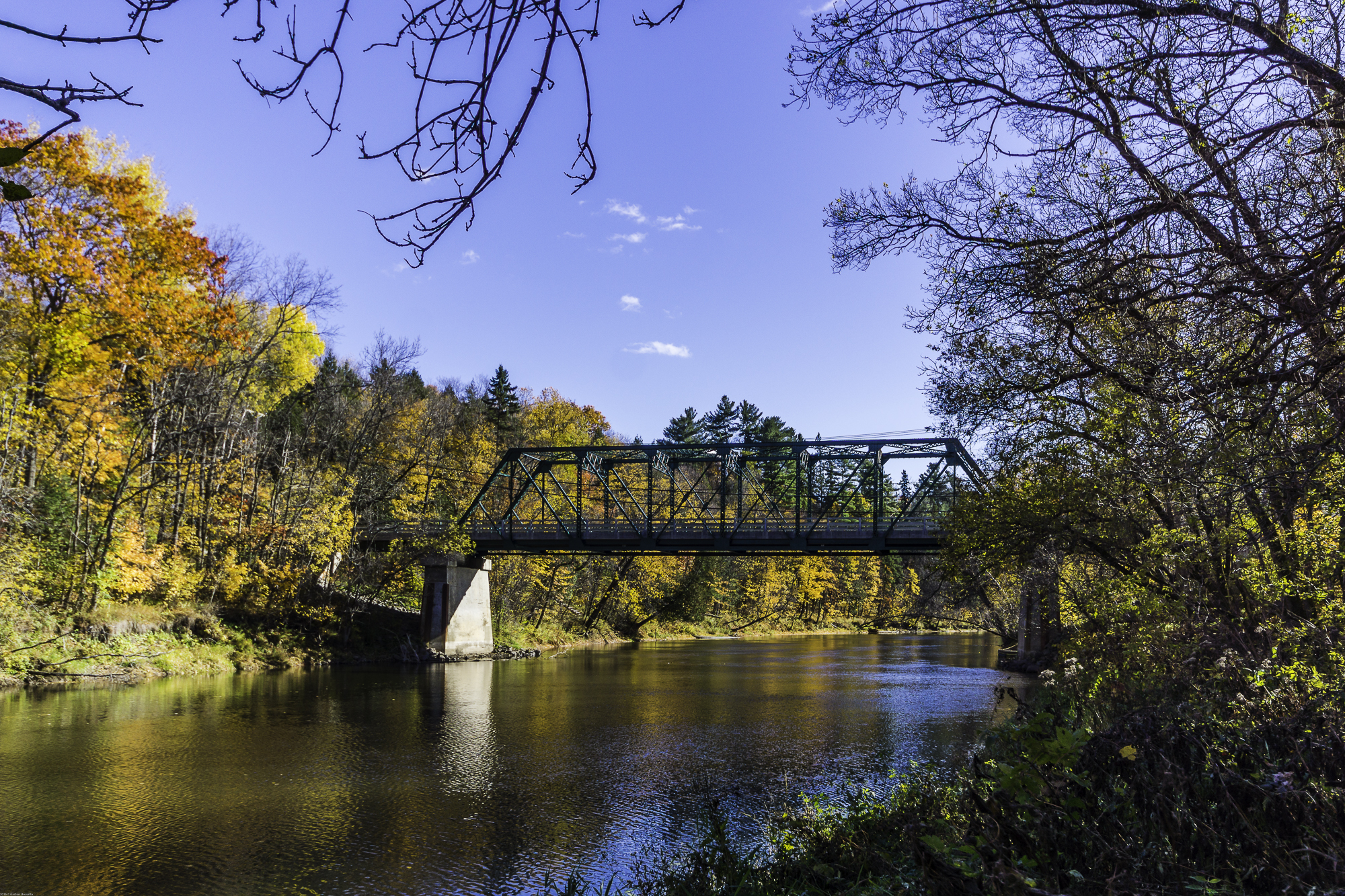 Pont Shaw en 2016 - Collection Ville de Prévost - © Gaston Bessette