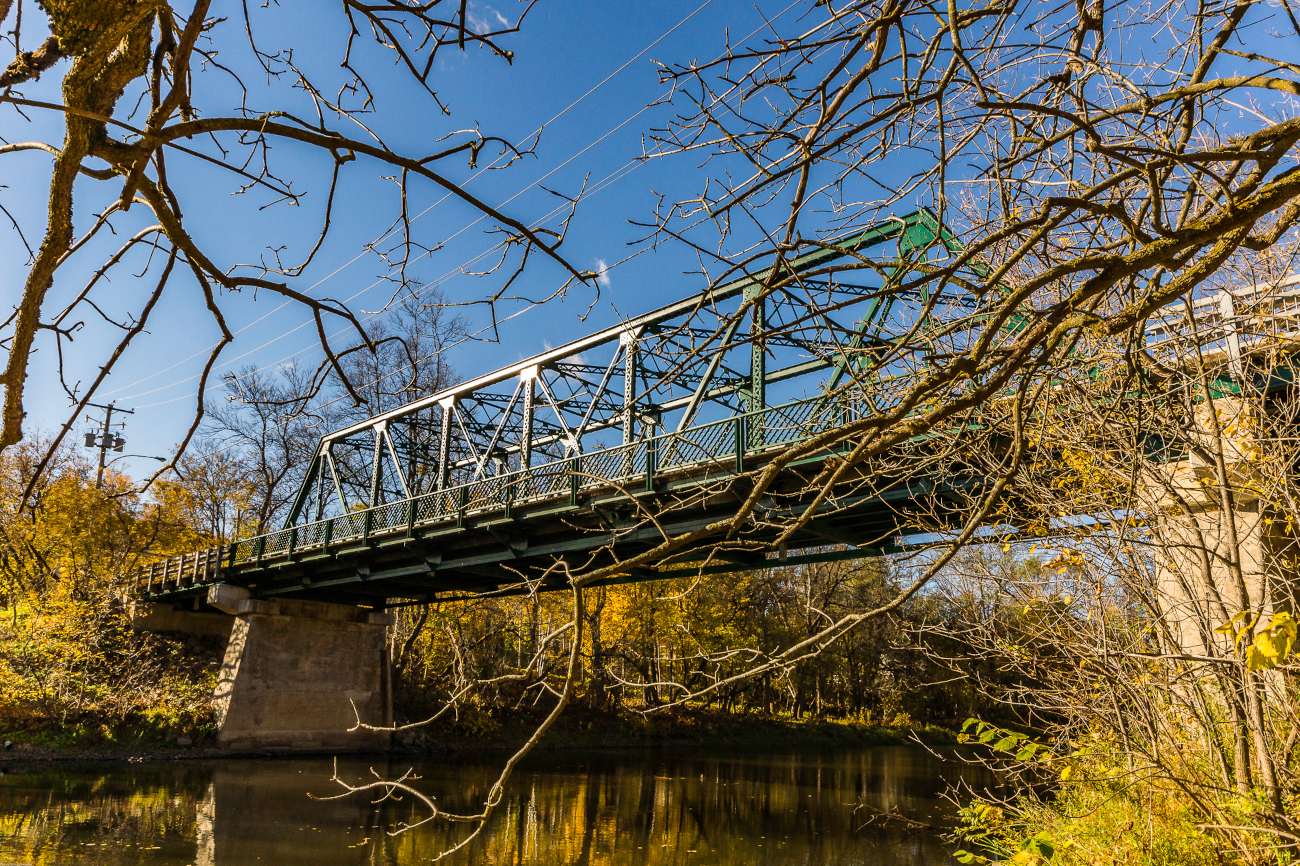 Pont Shaw en 2016 - Collection Ville de Prévost - © Gaston Bessette