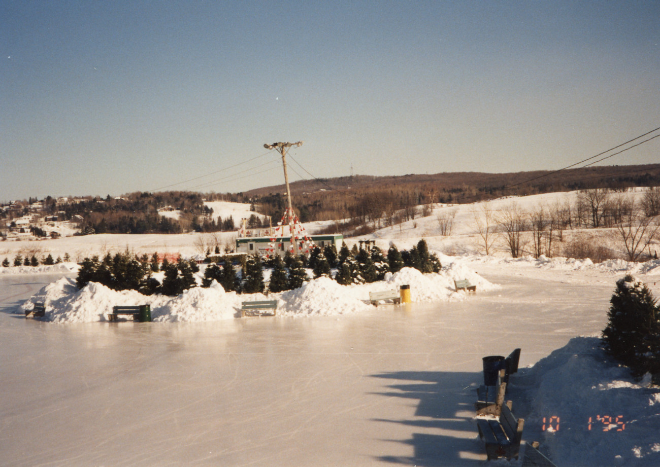 Parc des Glaces de Prévost en 1995 - Collection Ville de Prévost