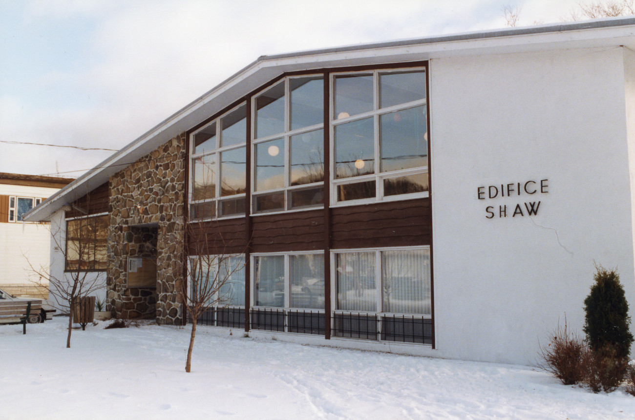 Édifice Shaw après 1977 - Histoire et Archives Laurentides, Fonds L'Écho du Nord, P031,S02,SS02,D210,P31