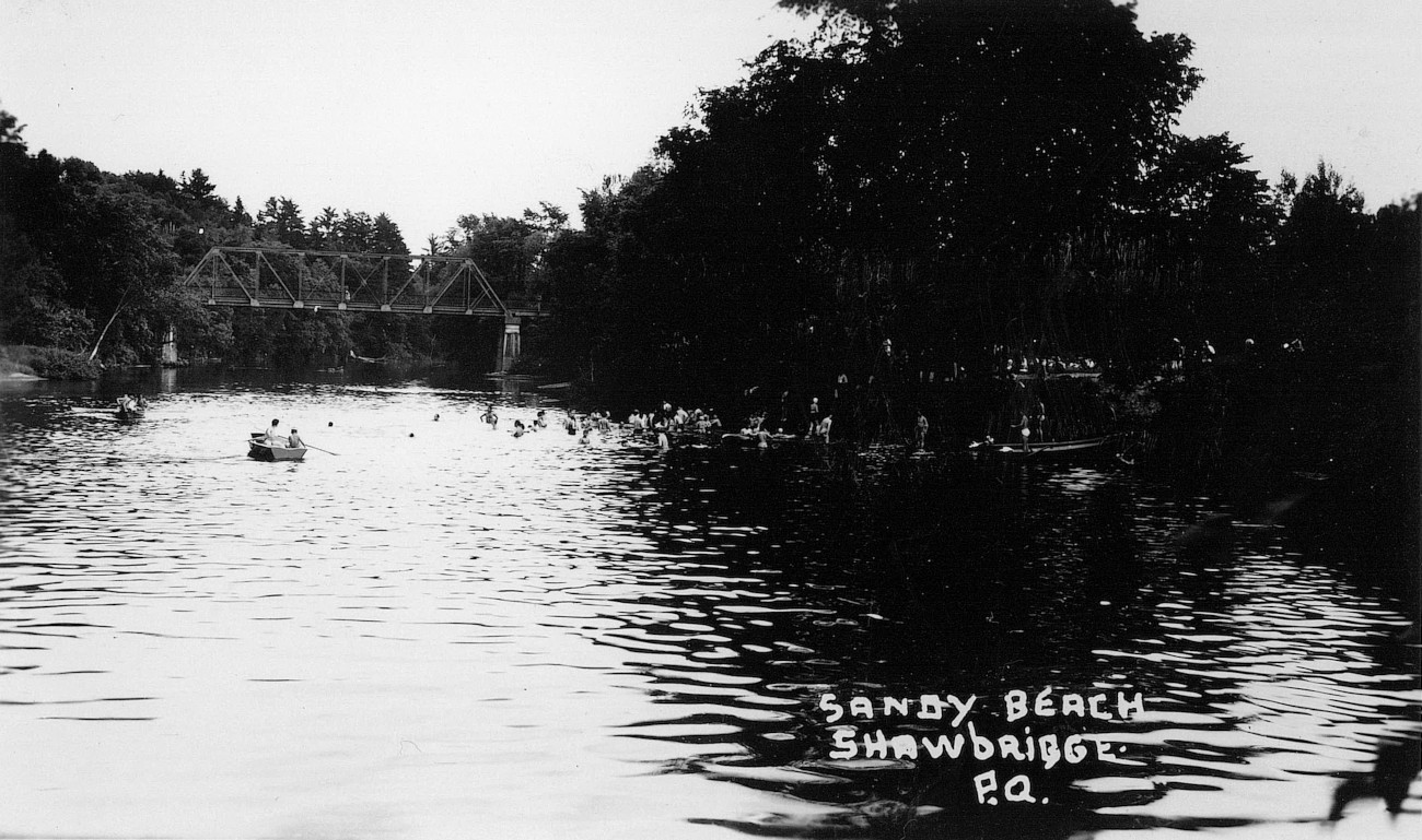 Sandy Beach en 1955 - Collection BAnQ