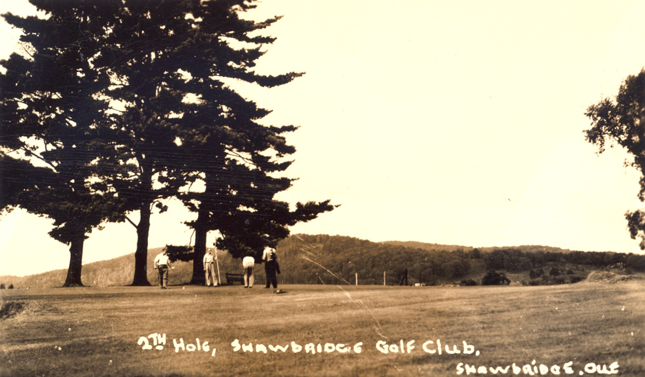 Club de golf de Shawbridge, 2e trou - Collection Famille Morin