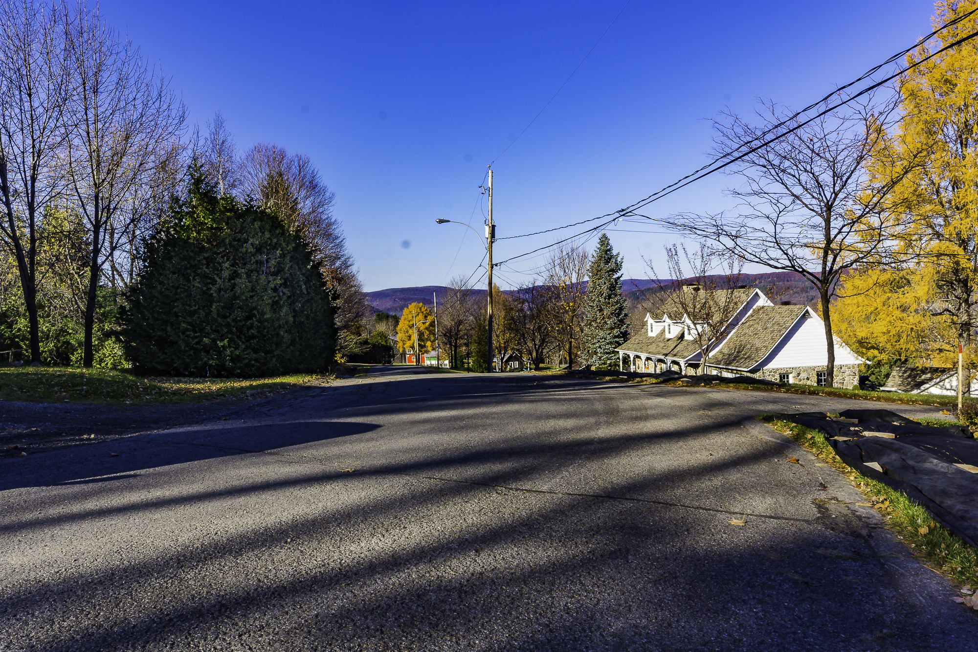 Rue Pagé en 2016 - Collection Ville de Prévost - © Gaston Bessette