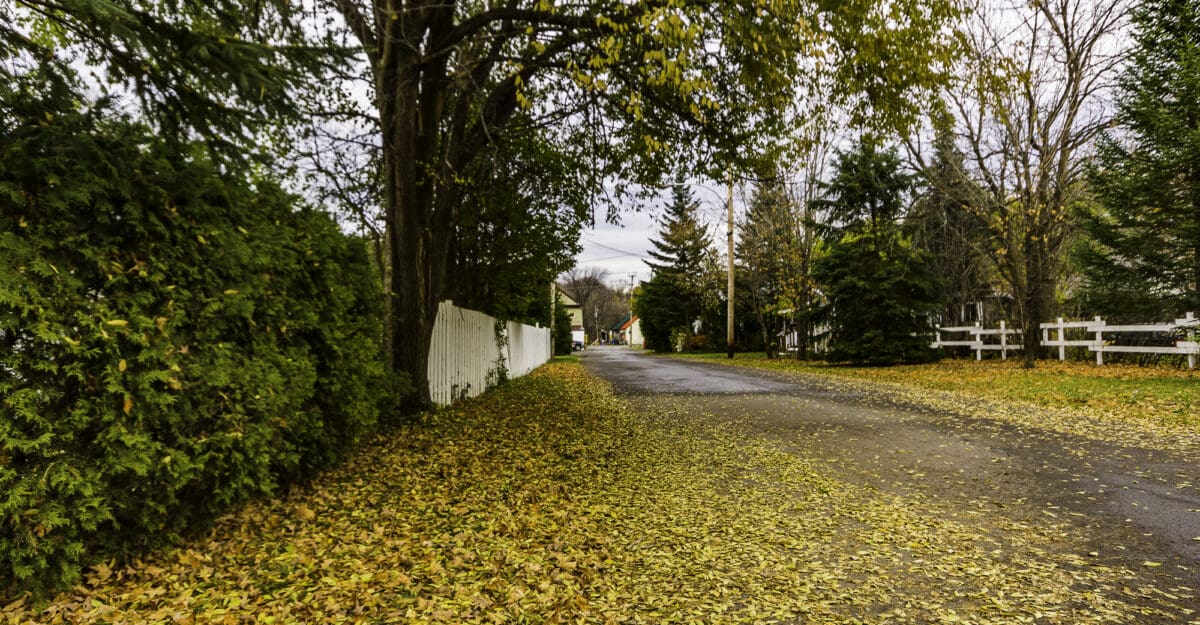 Rue Paquin en 2016 - Collection Ville de Prévost - © Gaston Bessette